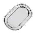Silver Plated Classic Oval Tray (11"x6")